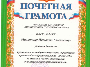 Грамота Подготовка к олимп Район.jpg